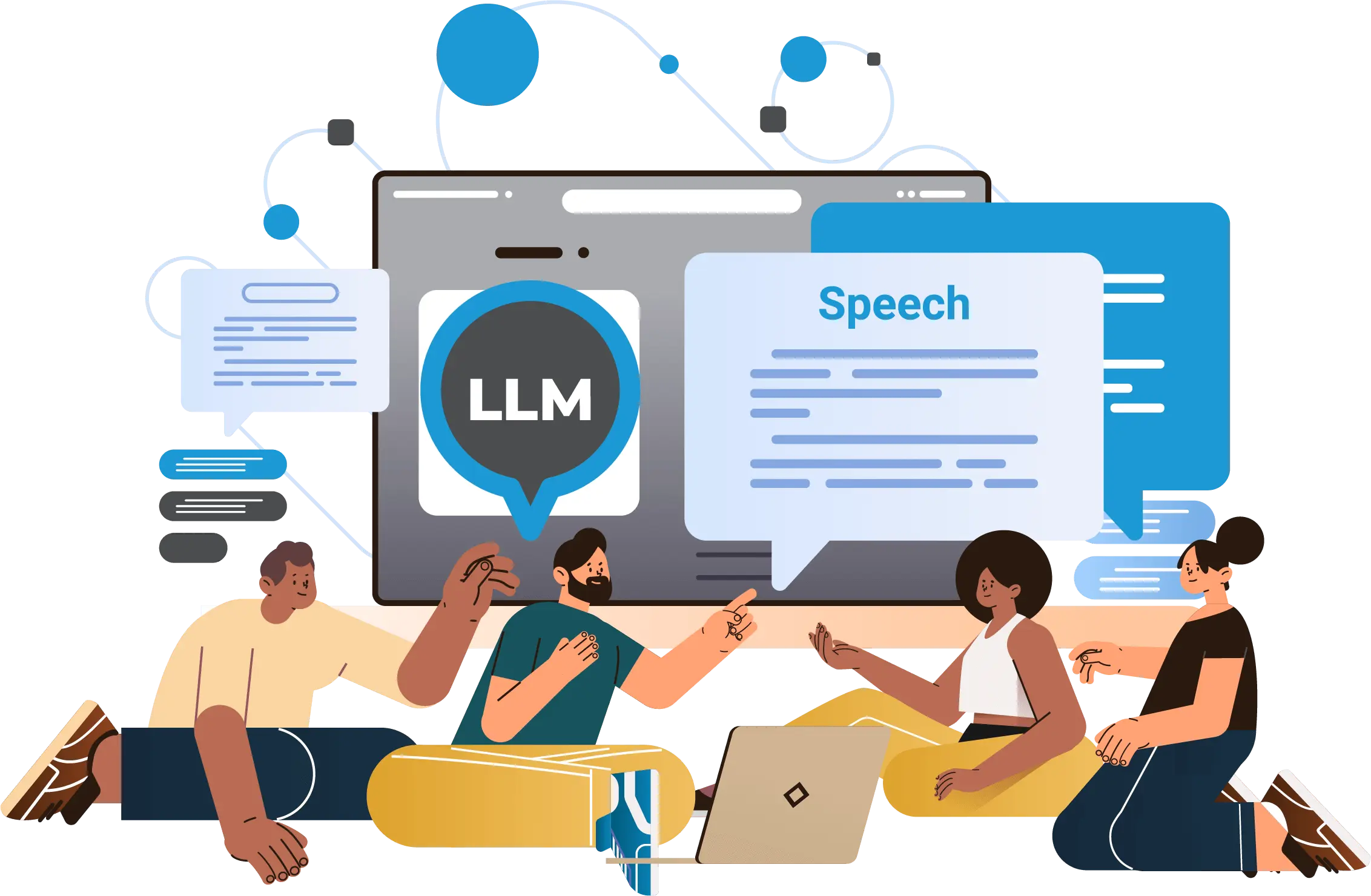 LLM in SEO where content and information are easily read by AI bots and LLM models