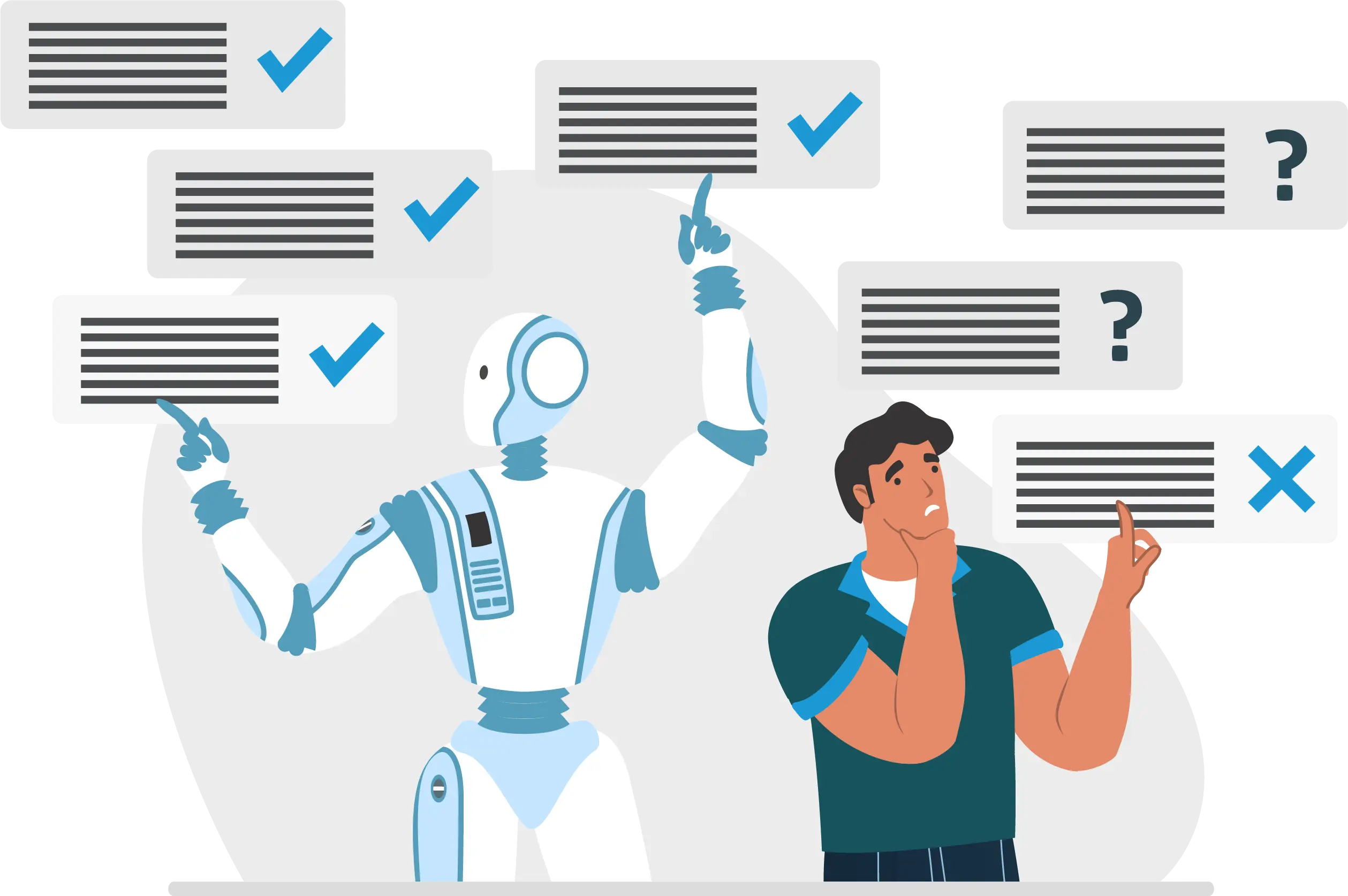 AIO in SEO where AI selects websites and business profiles
